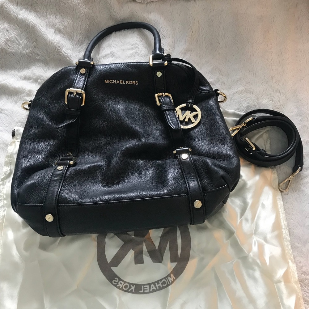 Michael Kors Large Bedford Bowling Satchel